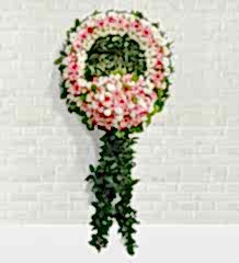 Kırmızı Pembe Çelenk