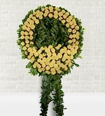 Sarı Zinya Cenaze Çelengi